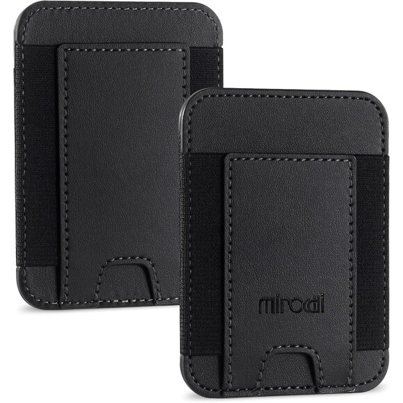 Miroddi Credit Card Holder, Premium Leather Small Wallet for Women RFID Blocking - Picture 1 of 5